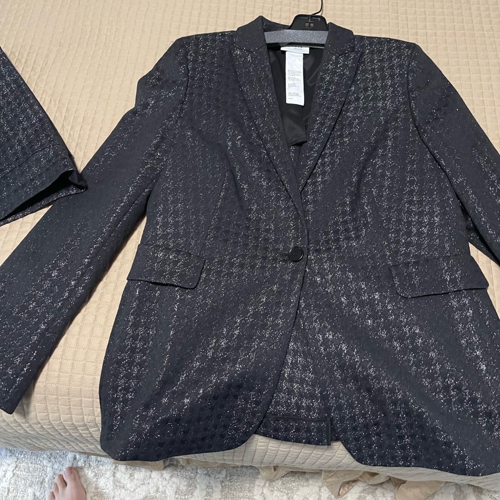 Akris Punto tweed blazer set